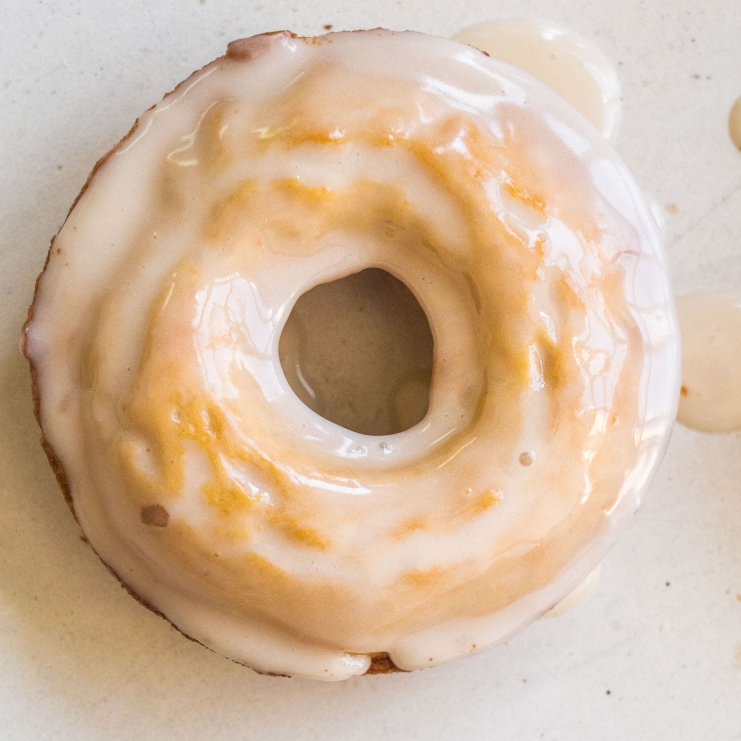 Bake Fluffy Peanut Butter Donuts with Low-Sugar Glaze
