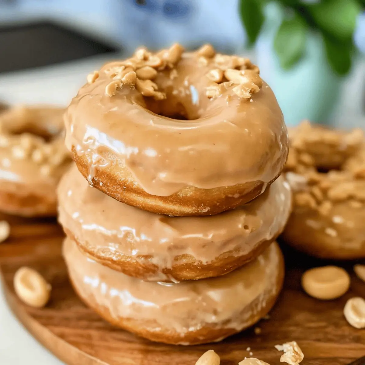 Guilt-Free Peanut Butter Donuts: Natural Ingredients, Delicious Taste